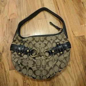 Coach Hobo Brown Buckled